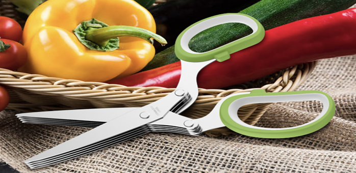 kitchen herb scissors